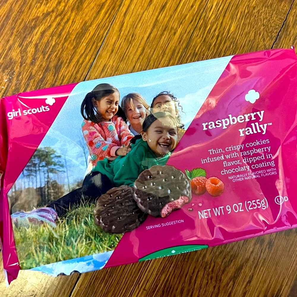 Raspberry Rally Girl Scout cookie